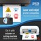 25 Sheets Glossy White - Premium Printable Vinyl Sticker Paper for Inkjet Printer